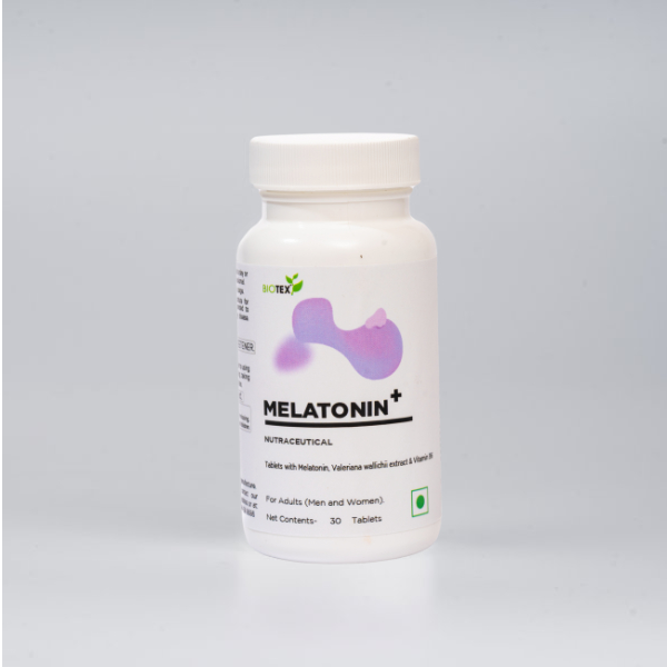 An image of Biotex's Melatonin+